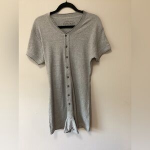 Victoria Secret sleep romper. Medium. Grey